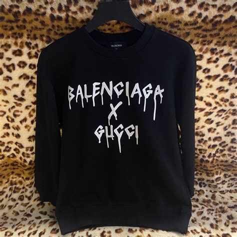 balenciaga x gucci hoodie